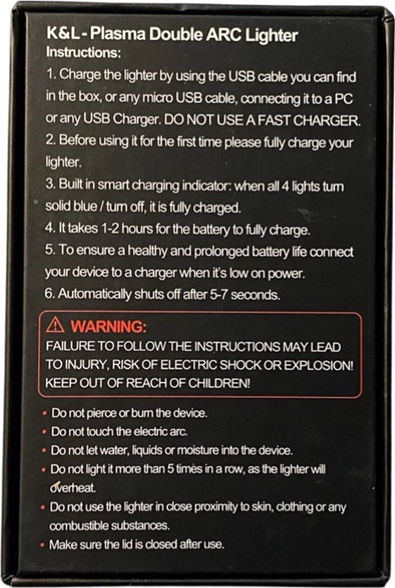 Elektrische Aansteker YLE| USB Oplaadbare Plasma Aansteker | Wind En Storm Bestendig 5 Elektrische Aansteker YLE| USB Oplaadbare Plasma Aansteker | Wind En Storm Bestendig - Afbeelding 3