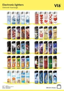 Klik Aanstekers 50 Stuks In Tray Navulbaar - Vio Deal Electronic Aansteker - Unilite Lighters -Barbecue Benodigdheden 848x1200 2