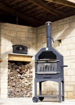 Merkloos MaxxGarden Pizza Oven - Smoker Barbecue Houtskool 45 X 65 X 158cm 35 Merkloos MaxxGarden Pizza Oven - Smoker Barbecue Houtskool 45 X 65 X 158cm -Barbecue Benodigdheden 856x1200
