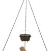 Esschert Design - Driepoot Met Ketting - Haardvuur Accessoires - Staal - Zwart -Barbecue Benodigdheden 864x1200