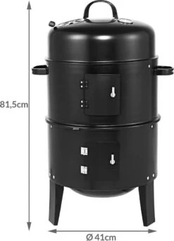 Merkloos Monzana Barbecue-ROKER-Grill-Oven -Barbecue Benodigdheden 867x1200