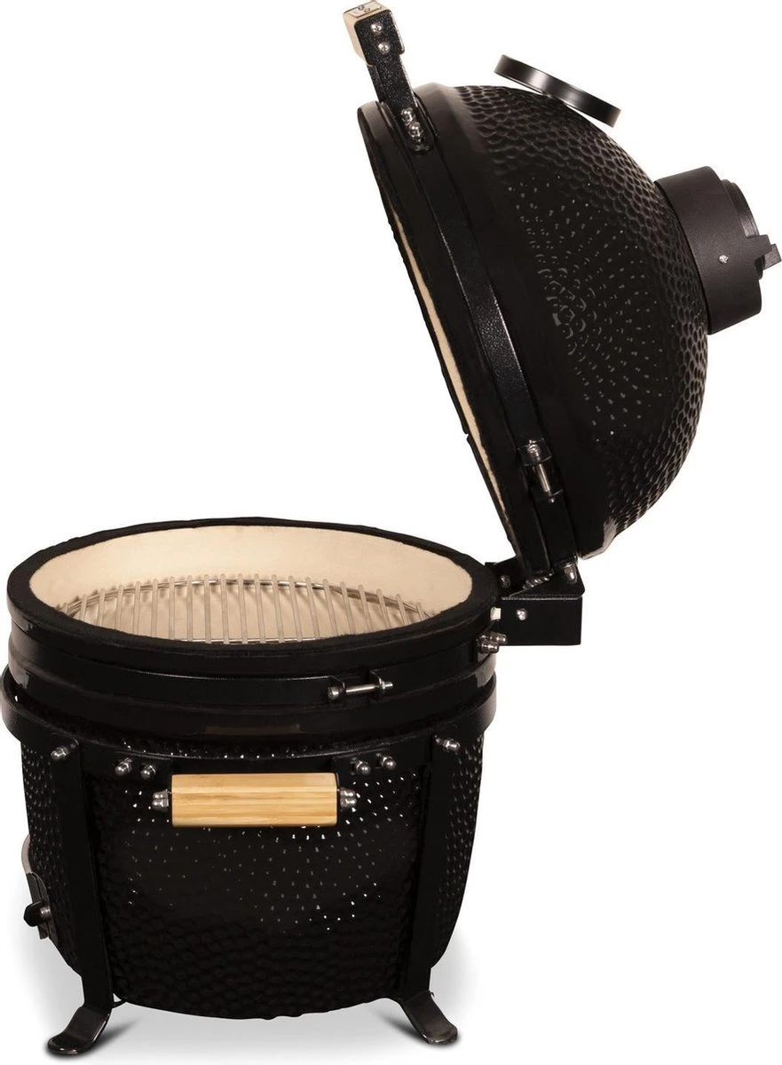 Patton Kamado 15" - Keramisch - Tafel Model - Premium Black - Medium - Zwart 12 Patton Kamado 15" - Keramisch - Tafel Model - Premium Black - Medium - Zwart - Afbeelding 10