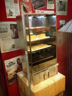 2-L Home & Garden XL Rookoven - RVS - 80x40x28 Cm - 3 Etages -Barbecue Benodigdheden 895x1200