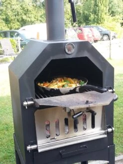 Merkloos MaxxGarden Pizza Oven - Smoker Barbecue Houtskool 45 X 65 X 158cm 32 Merkloos MaxxGarden Pizza Oven - Smoker Barbecue Houtskool 45 X 65 X 158cm -Barbecue Benodigdheden 900x1200 7