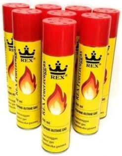 Hofftech Universeel Aanstekergas Propaan - Butaan Gas - 300 Ml -Barbecue Benodigdheden 943x1200