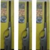 Benson 3x Stuks Gas/bbq/keuken/kaarsen Aanstekers Van 27 Cm Stevige Kwaliteit - Storm Proof - Kinderslot