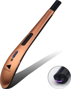 Oplaadbare Lange Elektrische Aansteker - Rose Goud - Duurzame Plasma Aansteker - Inclusief Cadeauverpakking - BBQ - Kaarsen -Barbecue Benodigdheden 953x1200 1