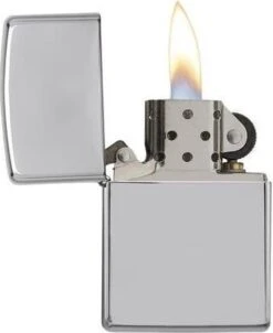 Zippo Lighter Polished Chrome -Barbecue Benodigdheden 983x1200