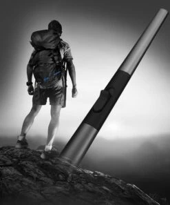 Allkinds Lange Elektrische Plasma Aansteker - USB Oplaadbaar - Vlamloze Elektrische Aansteker Voor Keuken, Kaars, BBQ Of Openhaard - Zwart - In- En Outdoor - Chique Design -Barbecue Benodigdheden 999x1200